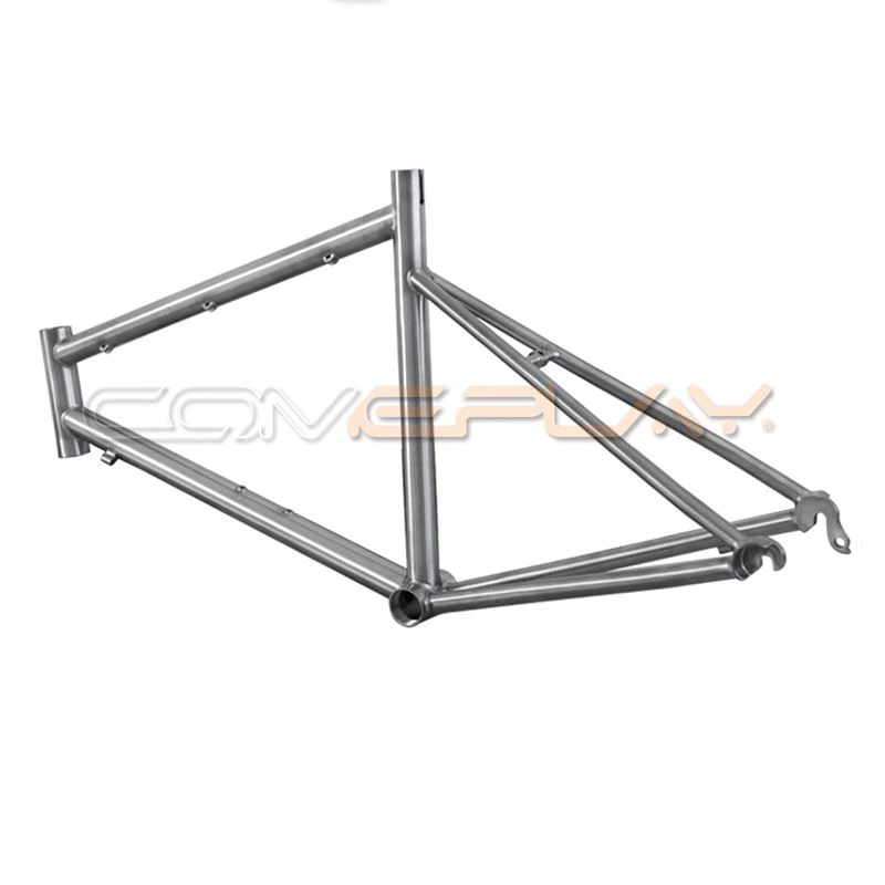 Titanium Minivelo Road bicycle frame 406
