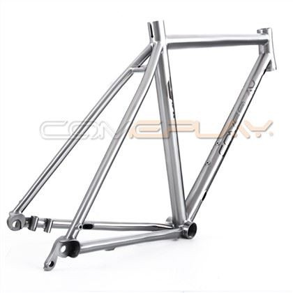 Titanium Gravel Bike Frame with Thru Axle Dropout