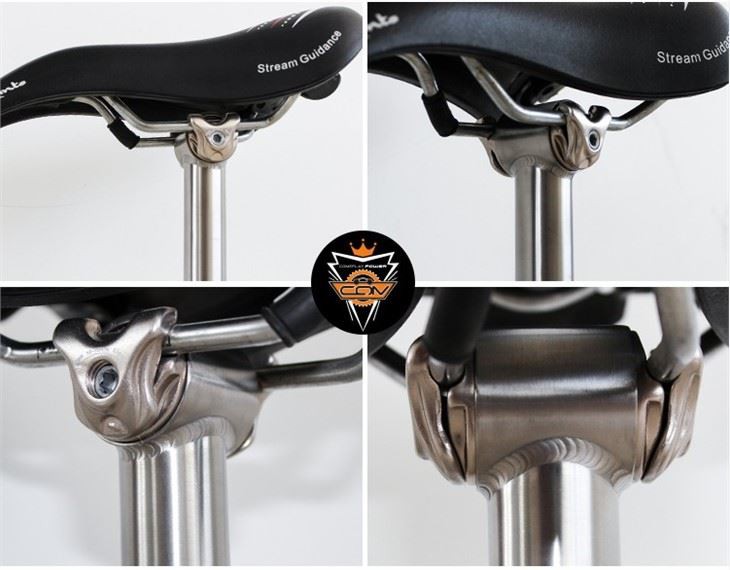 COMEPLAY Custom Titanium Bike Bicycle Seat Post