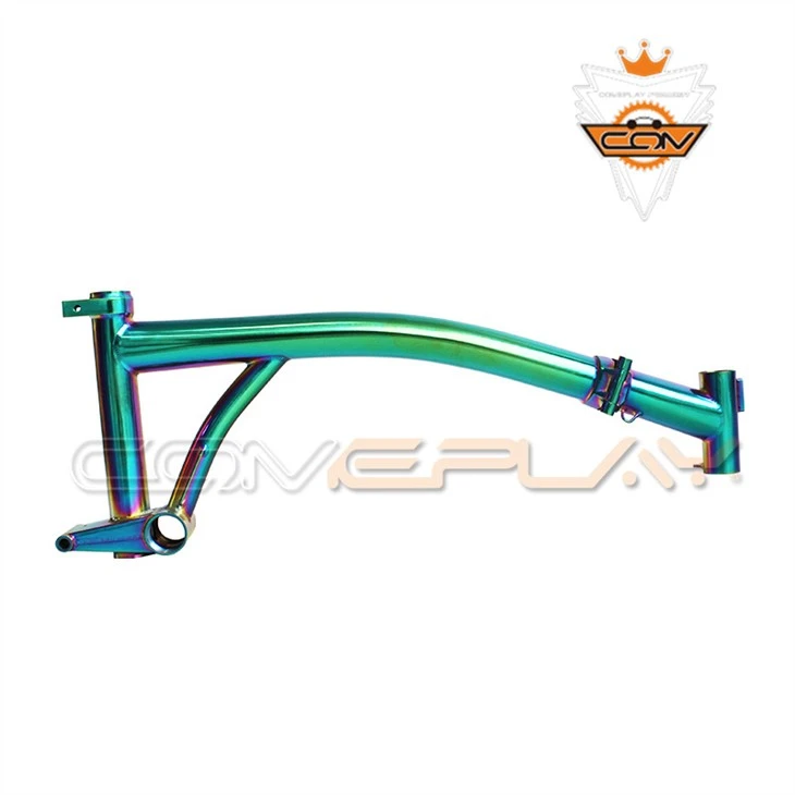 Titanium Trifold bicycle frame