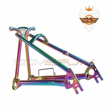 Titanium Rear Triangle Fit For Brompton