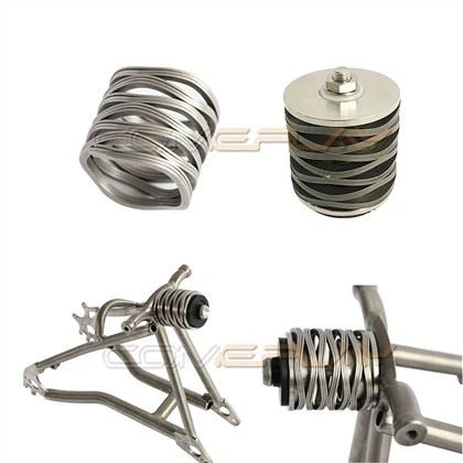 TItanium brompton Rear Shock Suspension Spring